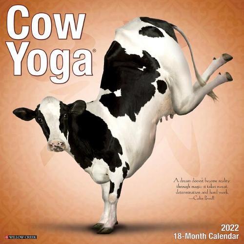 Cover image for Cow Yoga 2022 Wall Calendar