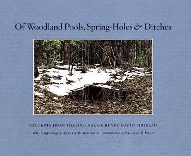 Cover image for Of Woodland Pools, Spring-Holes and Ditches: Excerpts from the Journal of Henry David Thoreau