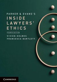 Cover image for Parker and Evans's Inside Lawyers' Ethics