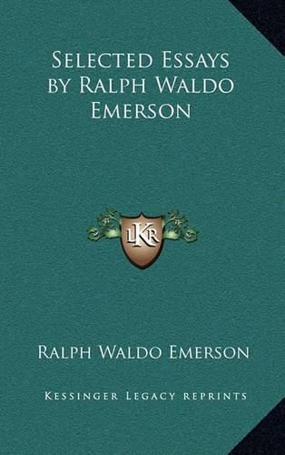 Cover image for Selected Essays by Ralph Waldo Emerson