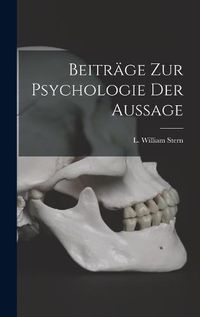 Cover image for Beitraege zur Psychologie der Aussage