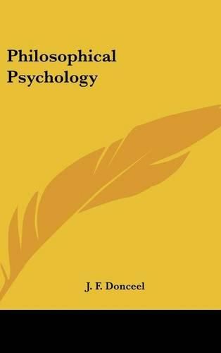 Cover image for Philosophical Psychology