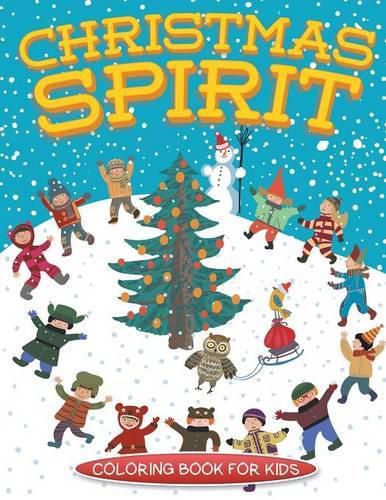 Cover image for Christmas Spirit (Christmas coloring book for children)