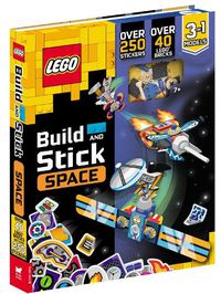 Cover image for LEGO (R) Books: Build and Stick: Space (includes LEGO (R) bricks, book and over 250 stickers)