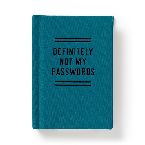 Cover image for Definitely Not My Passwords - Password Diary