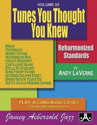 Cover image for Andy Laverne - Tunes You Thought You Knew: Jazz Play-Along Vol.85