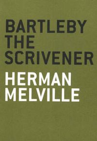 Cover image for Bartleby The Scrivener