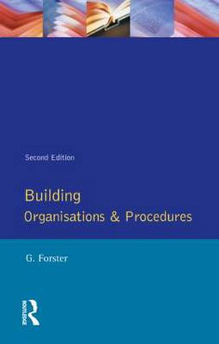 Cover image for Building Organisation and Procedures