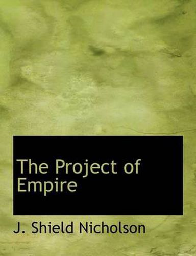 Cover image for The Project of Empire