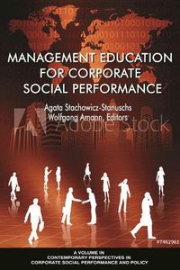 Cover image for Management Education for Corporate Social Performance