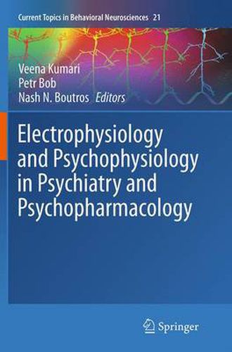 Cover image for Electrophysiology and Psychophysiology in Psychiatry and Psychopharmacology