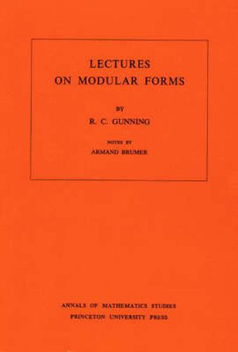 Cover image for Lectures on Modular Forms