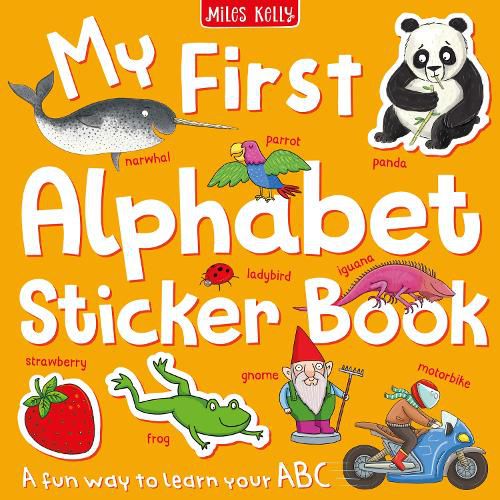 Cover image for My First Alphabet Sticker Book