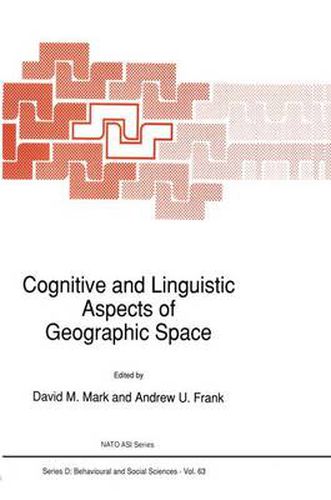 Cover image for Cognitive and Linguistic Aspects of Geographic Space