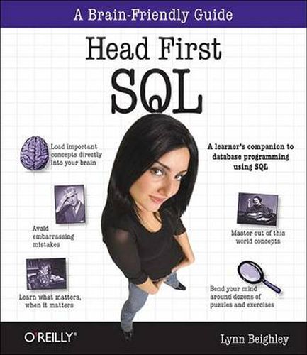 Cover image for Head First SQL