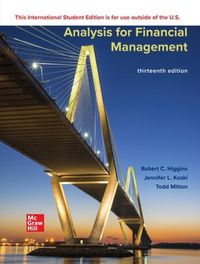 Cover image for ISE Analysis for Financial Management