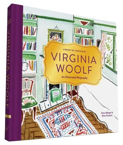 Cover image for Library of Luminaries: Virginia Woolf: An Illustrated Biography