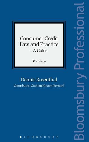 Consumer Credit Law and Practice - A Guide