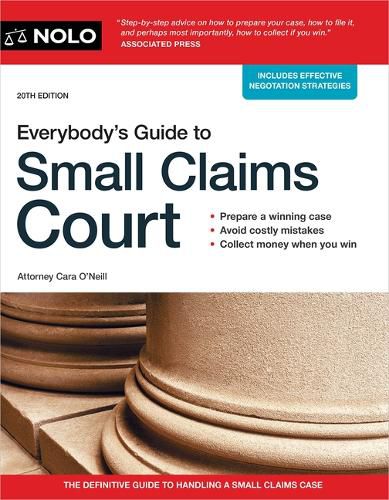 Cover image for Everybody's Guide to Small Claims Court