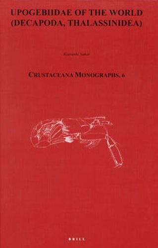 Cover image for Upogebiidae of the World (Decapoda, Thalassinidea)