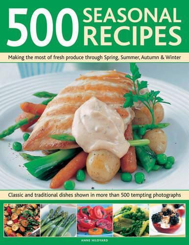 Cover image for 500 Seasonal Recipes