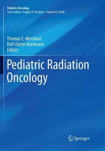 Cover image for Pediatric Radiation Oncology