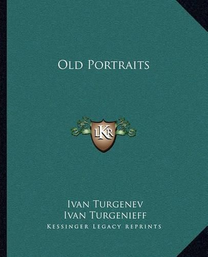 Cover image for Old Portraits