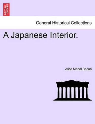 Cover image for A Japanese Interior.