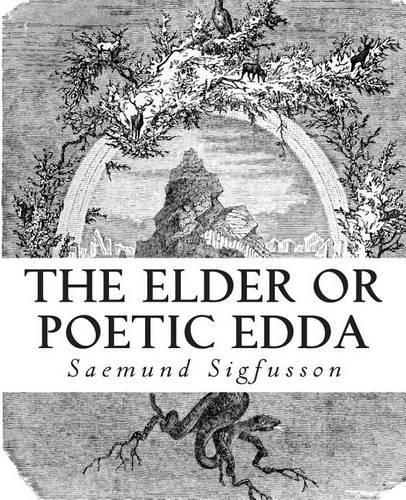 Cover image for The Elder or Poetic Edda (Illustrated)