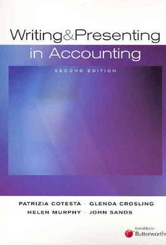 Cover image for Writing and Presenting in Accounting