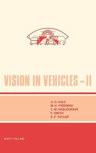 Cover image for Vision in Vehicles II