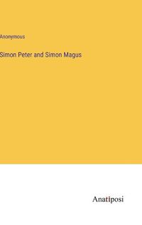 Cover image for Simon Peter and Simon Magus