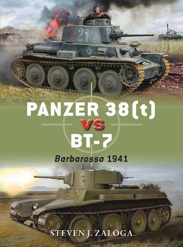 Cover image for Panzer 38(t) vs BT-7: Barbarossa 1941