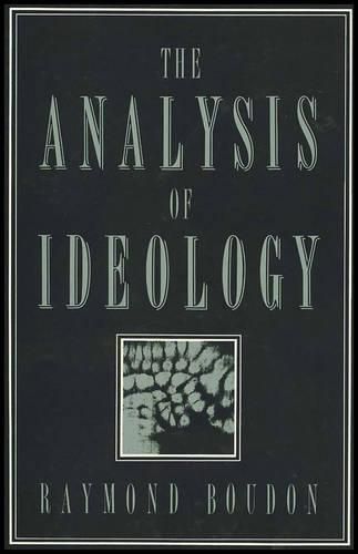 Cover image for The Analysis of Ideology