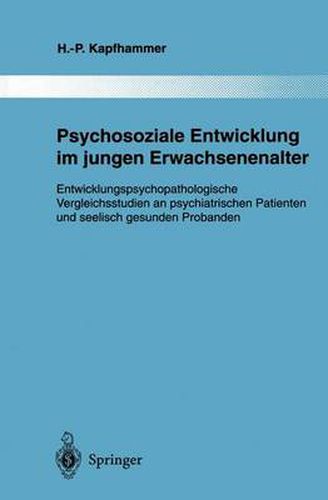 Cover image for Psychosoziale Entwicklung im Jungen Erwachsenenalter