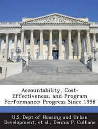 Cover image for Accountability, Cost-Effectiveness, and Program Performance