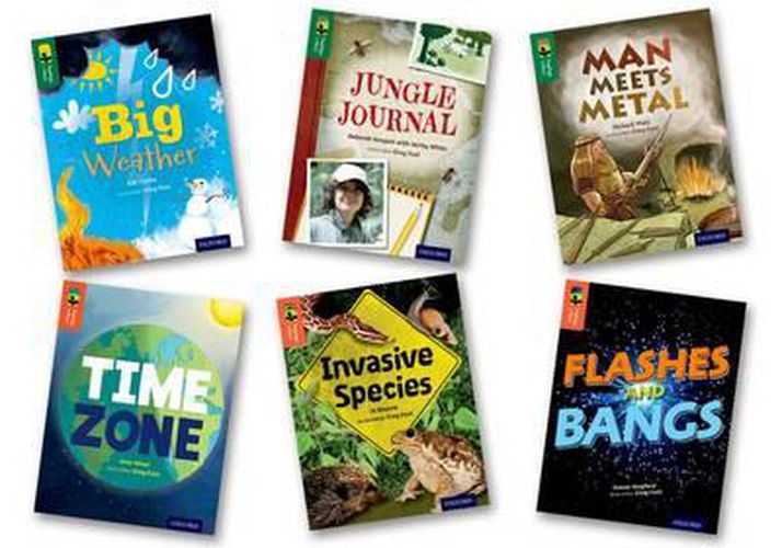 Cover image for Oxford Reading Tree TreeTops inFact: Oxford Level 12/13: Pack of 6