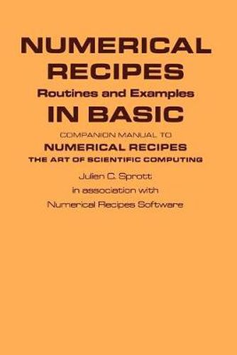 Cover image for Numerical Recipes Routines and Examples in BASIC (First Edition)