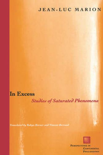 Cover image for In Excess: Studies of Saturated Phenomena