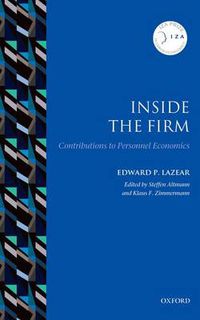 Cover image for Inside the Firm: Contributions to Personnel Economics