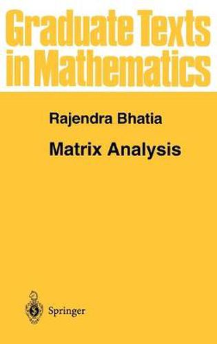 Cover image for Matrix Analysis