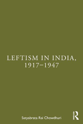 Cover image for Leftism in India, 1917-1947