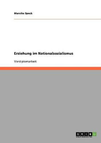 Cover image for Erziehung im Nationalsozialismus