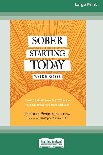 Cover image for Sober Starting Today Workbook