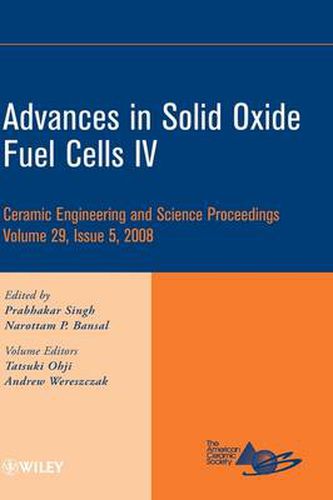 Cover image for Advances in Solid Oxide Fuel Cells IV