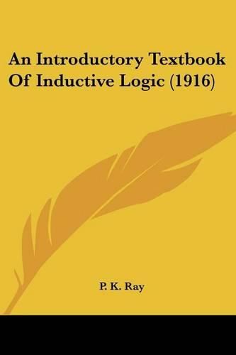 Cover image for An Introductory Textbook of Inductive Logic (1916)