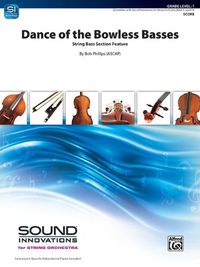 Cover image for Dance of the Bowless Basses: A String Bass Section Feature, Conductor Score