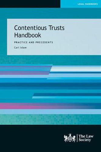 Cover image for Contentious Trusts Handbook: Practice and Precedents