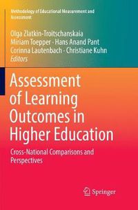 Cover image for Assessment of Learning Outcomes in Higher Education: Cross-National Comparisons and Perspectives