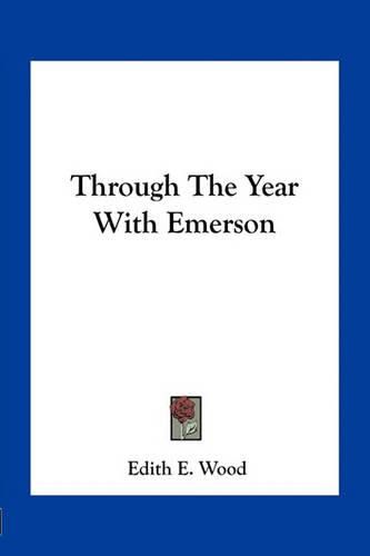 Cover image for Through the Year with Emerson